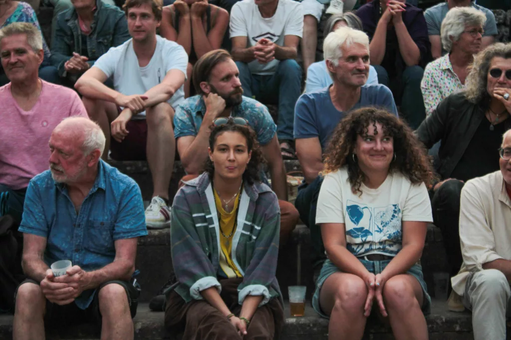 Le public au festivaout