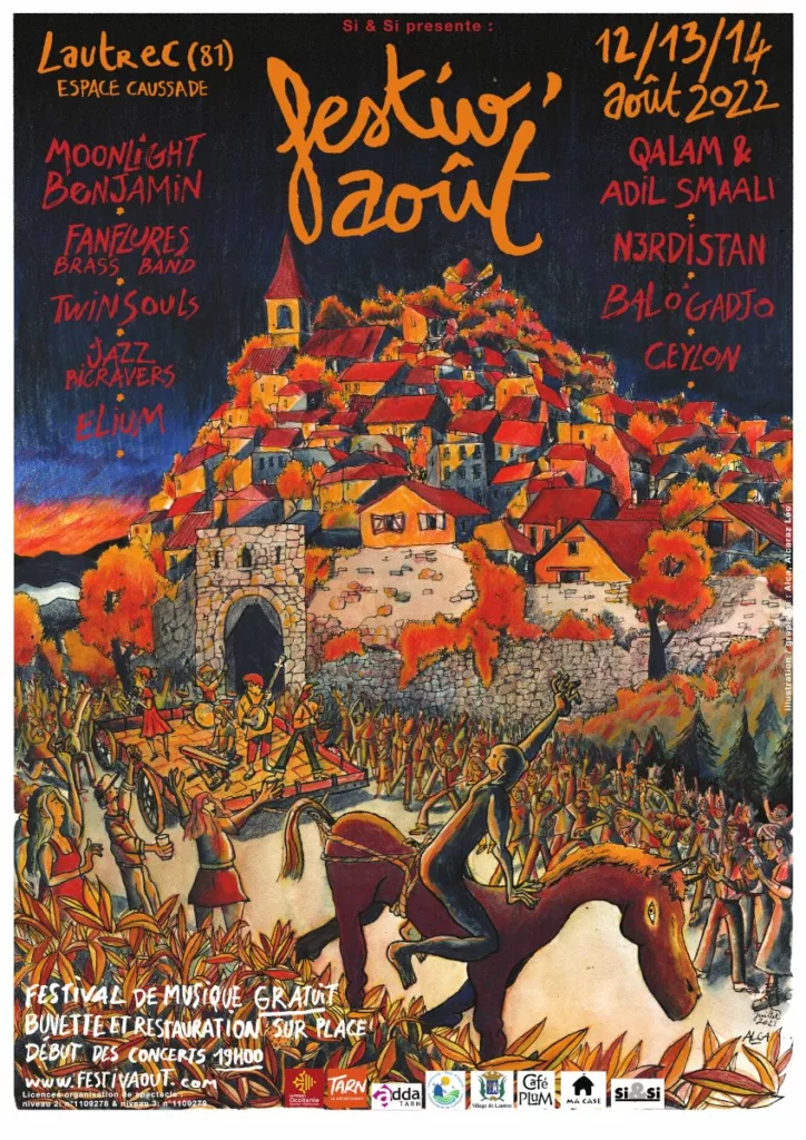 Affiche Festivaout 2022